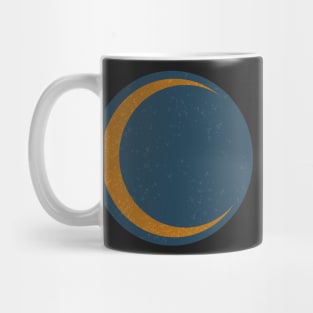 Whimsical Crescent Moon Mug